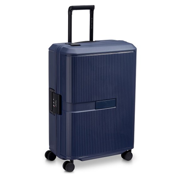Delsey Paris x United Colors of Benetton Color Block Hardside 4-Rollen Trolley 67 cm
