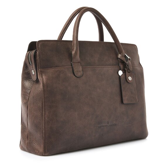 Castelijn & Beerens Carisma Shopper Tasche RFID Schutz Leder 41 cm Laptopfach