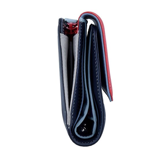 Mywalit Tri-fold Zip Wallet Geldbörse Leder 17 cm