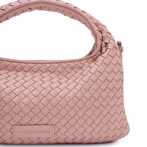 LES VISIONNAIRES Sadie Weave Schultertasche Leder 37 cm