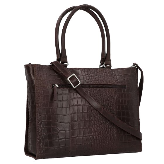 Burkely Cool Colbie Shopper Tasche Leder 35 cm Laptopfach