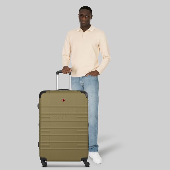 Wenger Amplar Evo 4 Rollen Trolley L 75 cm mit Dehnfalte