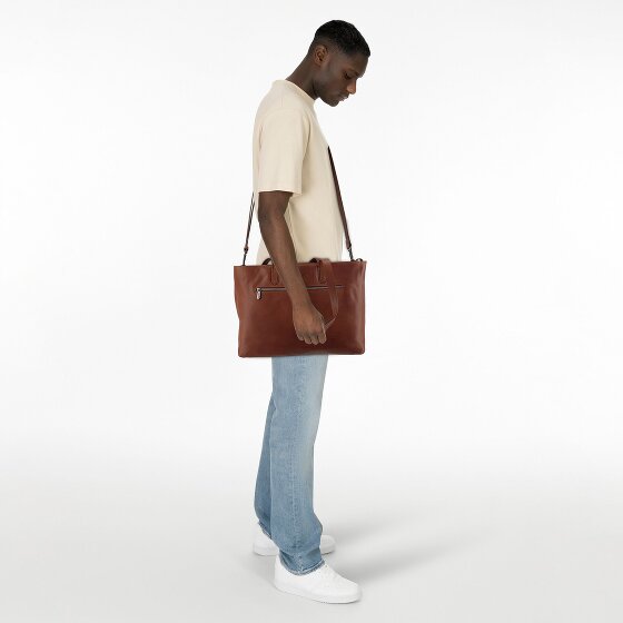 Plevier Power Shopper Tasche Leder 43.5 cm Laptopfach