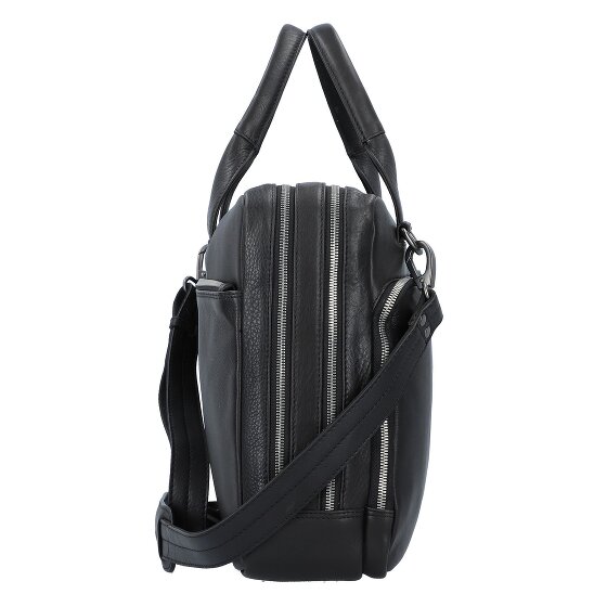 Plevier Vintage Larry Aktentasche Leder 40 cm Laptopfach