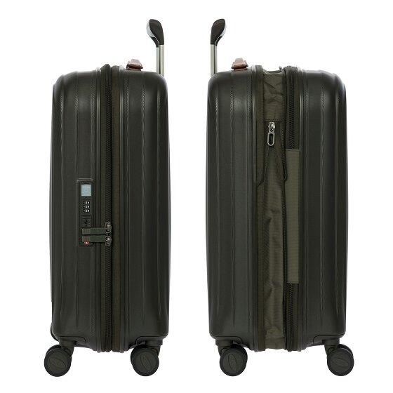 Bric's Taormina 4 Rollen Trolley S 57 cm mit Dehnfalte
