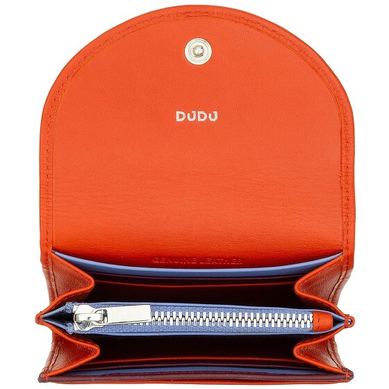 DuDu Colorful Malaga Geldbörse RFID Schutz Leder 8.5 cm