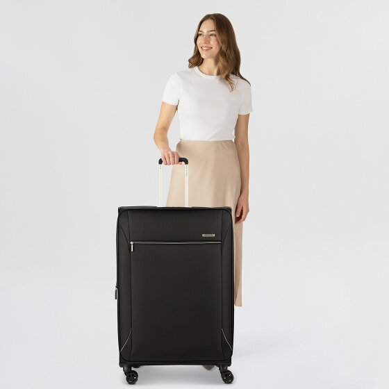 Samsonite Base Breeze 4 Rollen Trolley 81 cm mit Dehnfalte