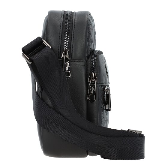 Lacoste Nomogramme Umhängetasche Leder 13 cm