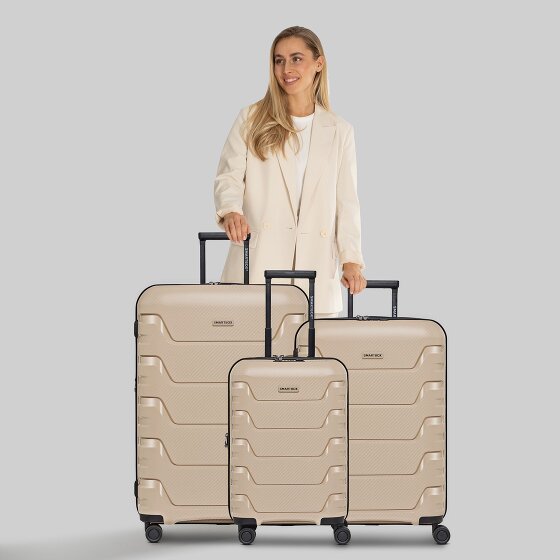 Smartbox Edition 01 4 Rollen Kofferset 3-teilig mit Dehnfalte
