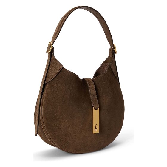POLO RALPH LAUREN Polo ID Schultertasche Leder 25 cm