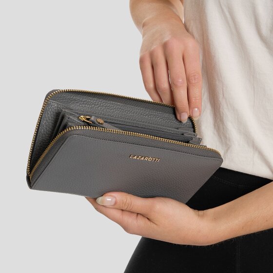 Lazarotti Bologna Leather Geldbörse Leder 19 cm Lazarotti Bologna Leather Geldbörse Leder 19 cm