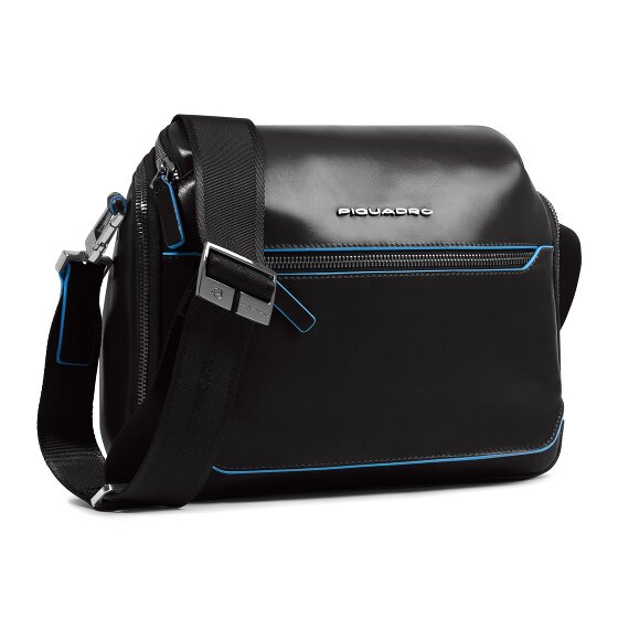 Piquadro Blue Square Umhängetasche Leder 27 cm