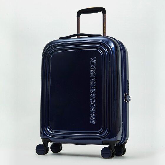 Mandarina Duck Logoduck + Metal 4 Rollen Trolley S 55 cm mit Dehnfalte