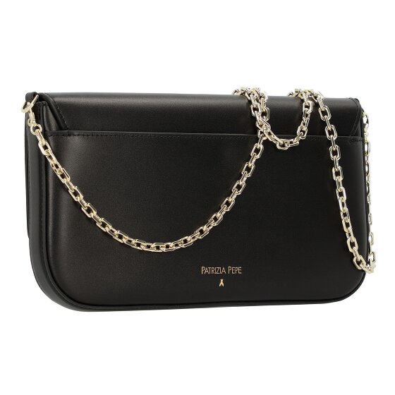 Patrizia Pepe Essential Fly Clutch Tasche Leder 26 cm