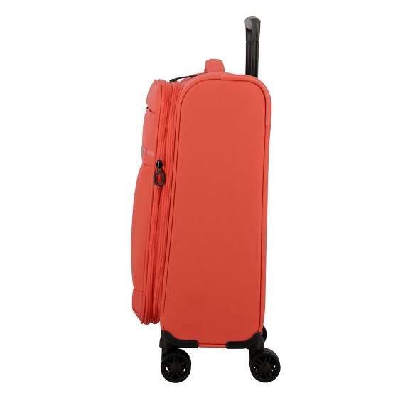 Jump Monthélys 4 Rollen Kabinentrolley 55 cm mit Dehnfalte