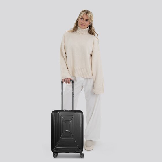 Redolz Essentials 14 4 Rollen Kabinentrolley 55 cm mit Dehnfalte
