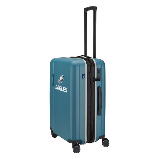 Travelite travelite x NFL 4 Rollen Kofferset 3-teilig mit Dehnfalte