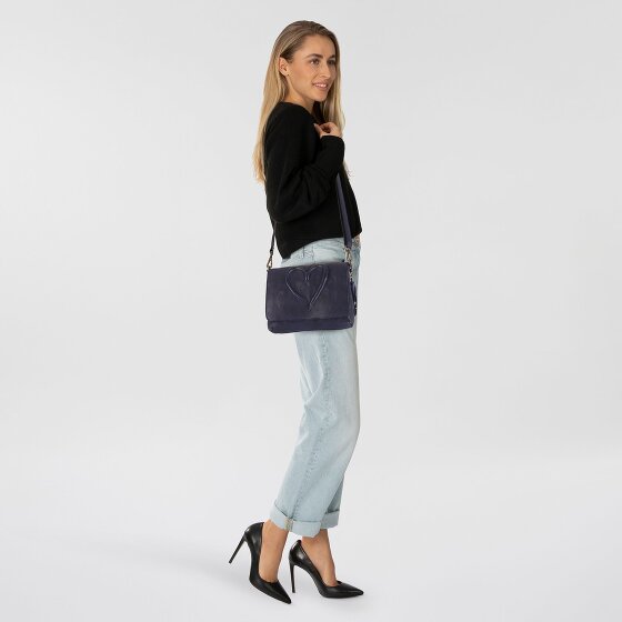Taschendieb Wien Herzweg Umhängetasche Leder 29 cm