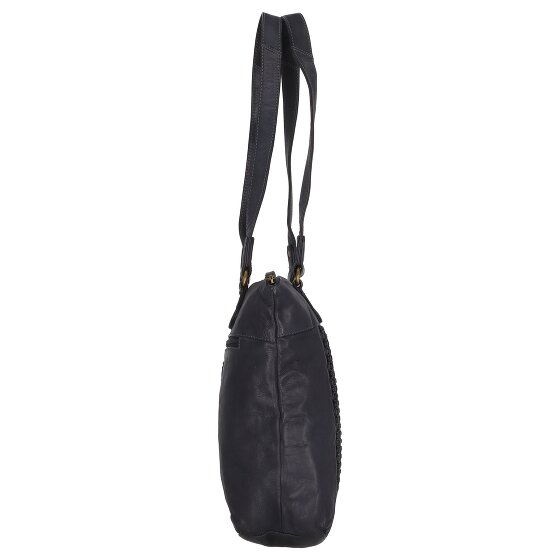 Greenland Nature Femi & Nine Schultertasche Leder 35 cm