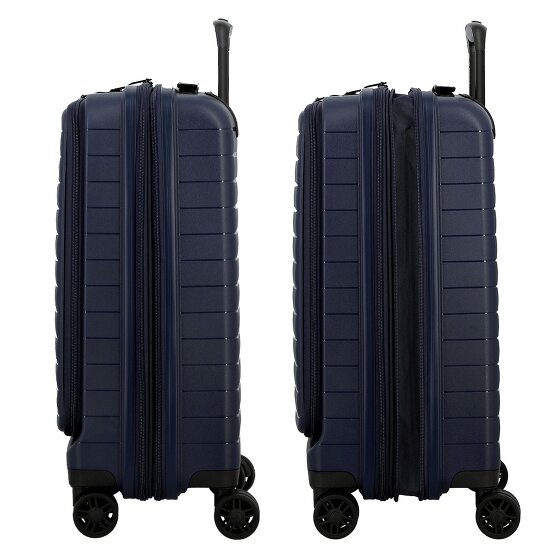 Jump Striper 4 Rollen Kabinentrolley 35 cm mit Dehnfalte