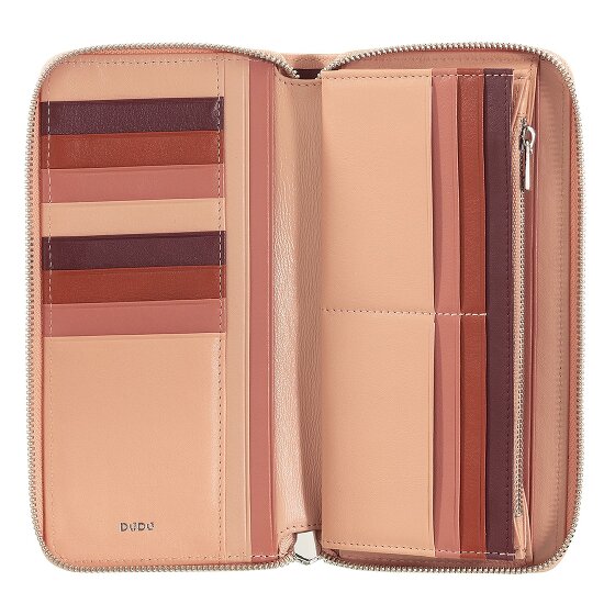DuDu Geldbörse RFID Schutz Leder 20 cm