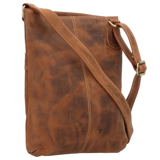 Greenburry Vintage Umhängetasche Leder 25 cm