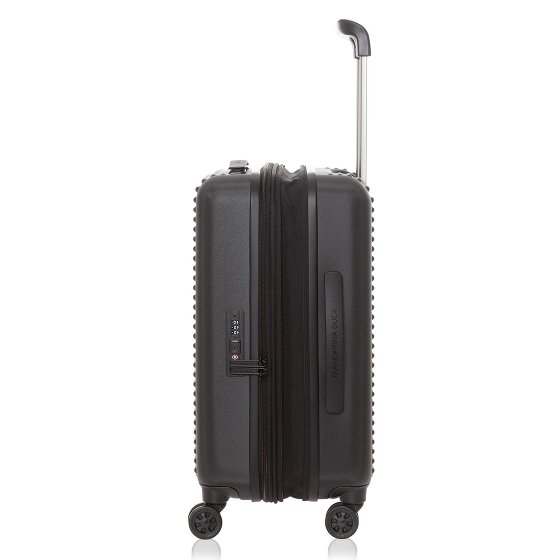 Mandarina Duck Tank Case 4 Rollen Kabinentrolley S 55 cm mit Dehnfalte
