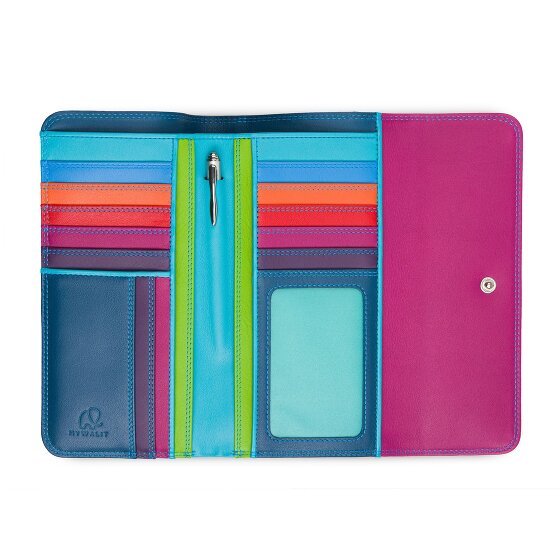 Mywalit Tri-fold Zip Wallet Geldbörse Leder 17 cm