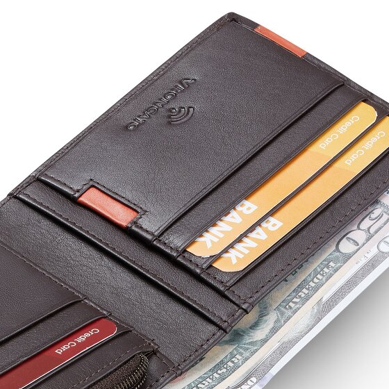 Roncato Monaco Geldbörse Leder 9 cm