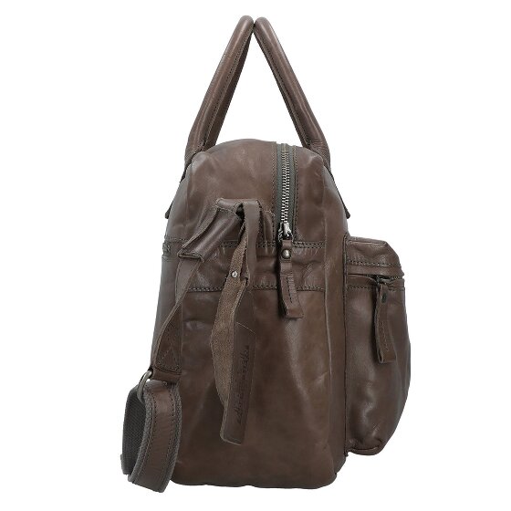 Billy the Kid Nasty Cowboys Franklin Aktentasche Leder 40 cm Laptopfach