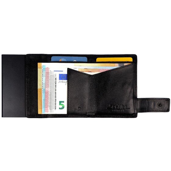SecWal Kreditkartenetui RFID Leder 7 cm