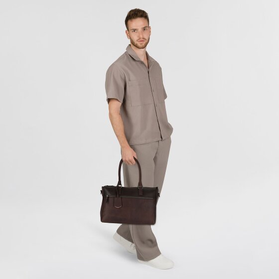 Burkely On the move Shopper Tasche Leder 40 cm Laptopfach