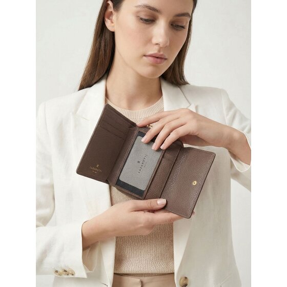 Lazarotti Bologna Leather Zip-Around Geldbörse Leder 12 cm