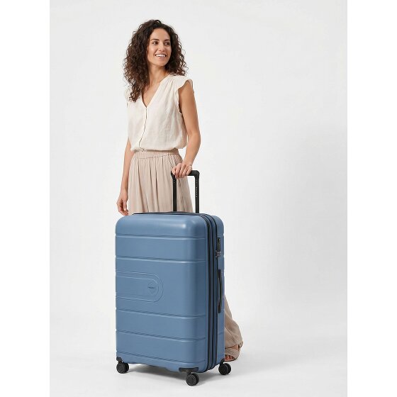 Redolz Essentials 11 4 Rollen Trolley 76 cm mit Dehnfalte
