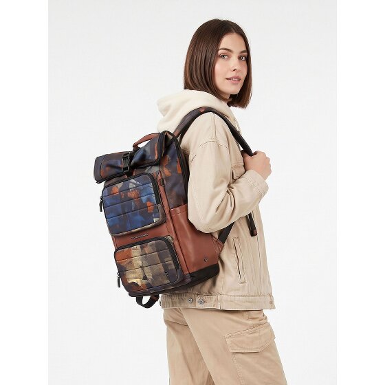 Piquadro Oberon Daypack RFID Schutz 48 cm Laptopfach