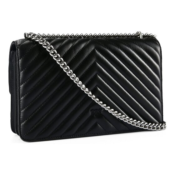 PINKO Love One Umhängetasche Leder 26.5 cm