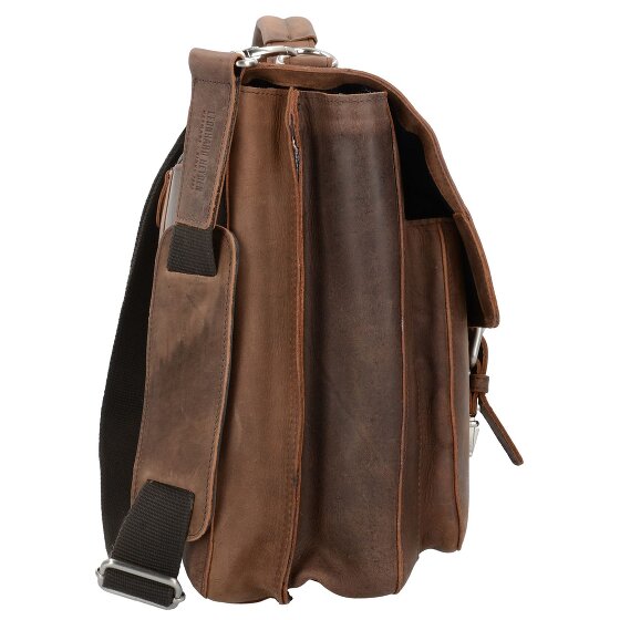 Leonhard Heyden Salisbury Aktentasche Leder 39 cm Laptopfach