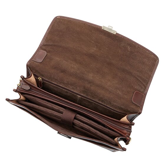Castelijn & Beerens Verona Aktentasche RFID Leder 41 cm Laptopfach Castelijn & Beerens Verona Aktentasche RFID Leder 41 cm Laptopfach