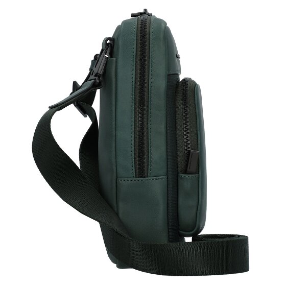 Piquadro Liko Mini Bag Umhängetasche RFID Schutz Leder 17 cm