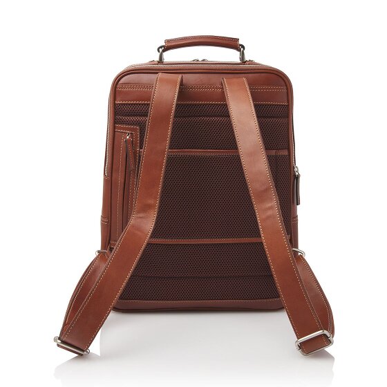 Castelijn & Beerens Verona Rucksack RFID Leder 40 cm Laptopfach