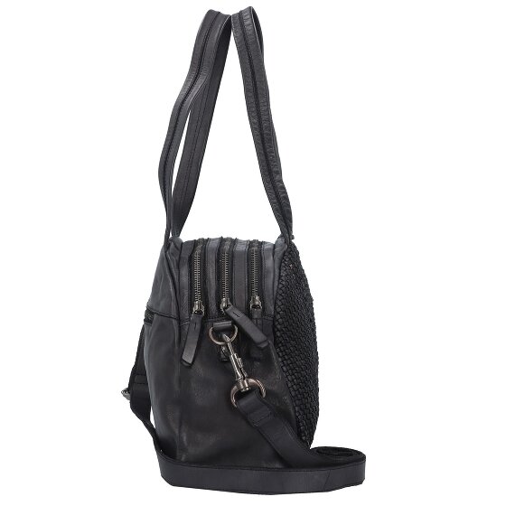 Harbour 2nd Soft Weaving Alina Schultertasche Leder 35 cm
