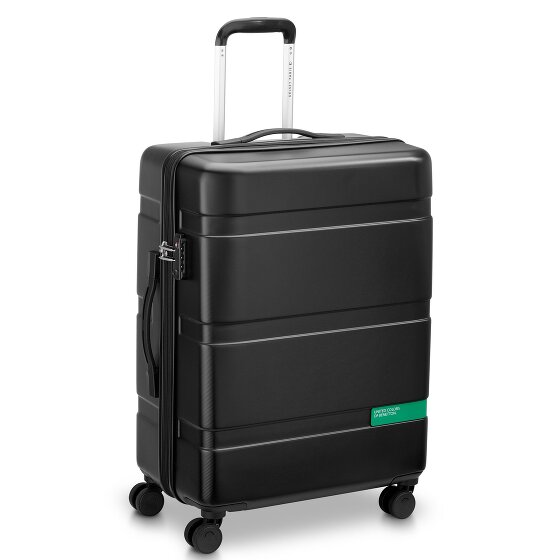 Delsey Paris x United Colors of Benetton Now Hardside 4-Rollen Kofferset 3 tlg. mit Dehnfalte