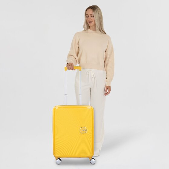 American Tourister Soundbox 4 Rollen Kabinentrolley 55 cm mit Dehnfalte