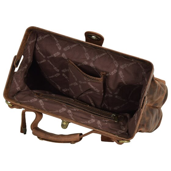 Greenland Nature Classic Bügeltasche Doktorkoffer Leder 37 cm