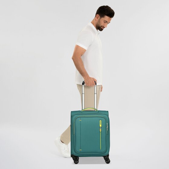American Tourister Cloudrider 4 Rollen Kabinentrolley S 55 cm mit Dehnfalte