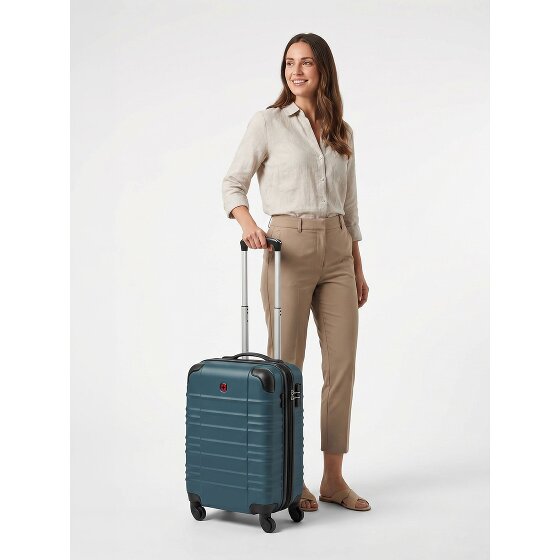 Wenger Amplar Evo 4 Rollen Kabinentrolley S 53 cm mit Dehnfalte