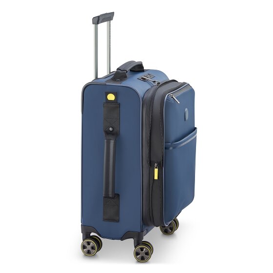 Delsey Paris Turenne Soft 4 Rollen Kabinentrolley 55 cm mit Dehnfalte