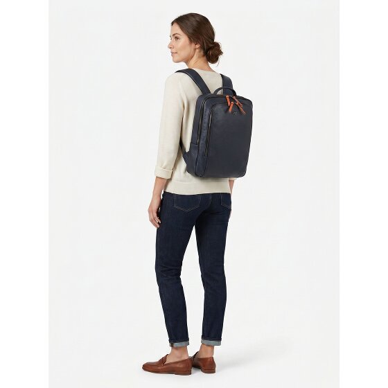 Braun Büffel Novara Business-Rucksack Leder 40 cm Laptopfach