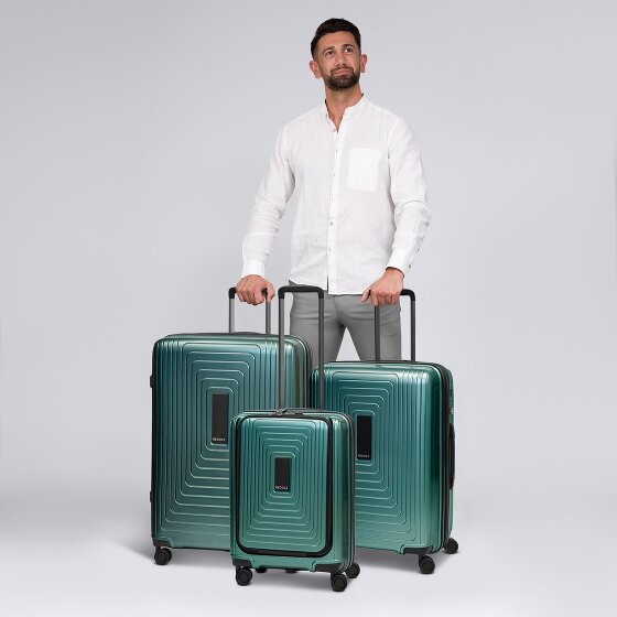 Redolz Essentials 14 4 Rollen Kofferset 3-teilig mit Dehnfalte