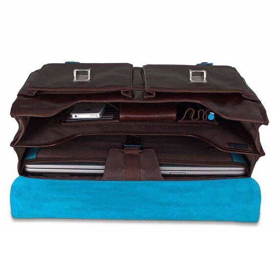 Piquadro Blue Square Aktentasche Leder 43 cm Laptopfach Piquadro Blue Square Aktentasche Leder 43 cm Laptopfach